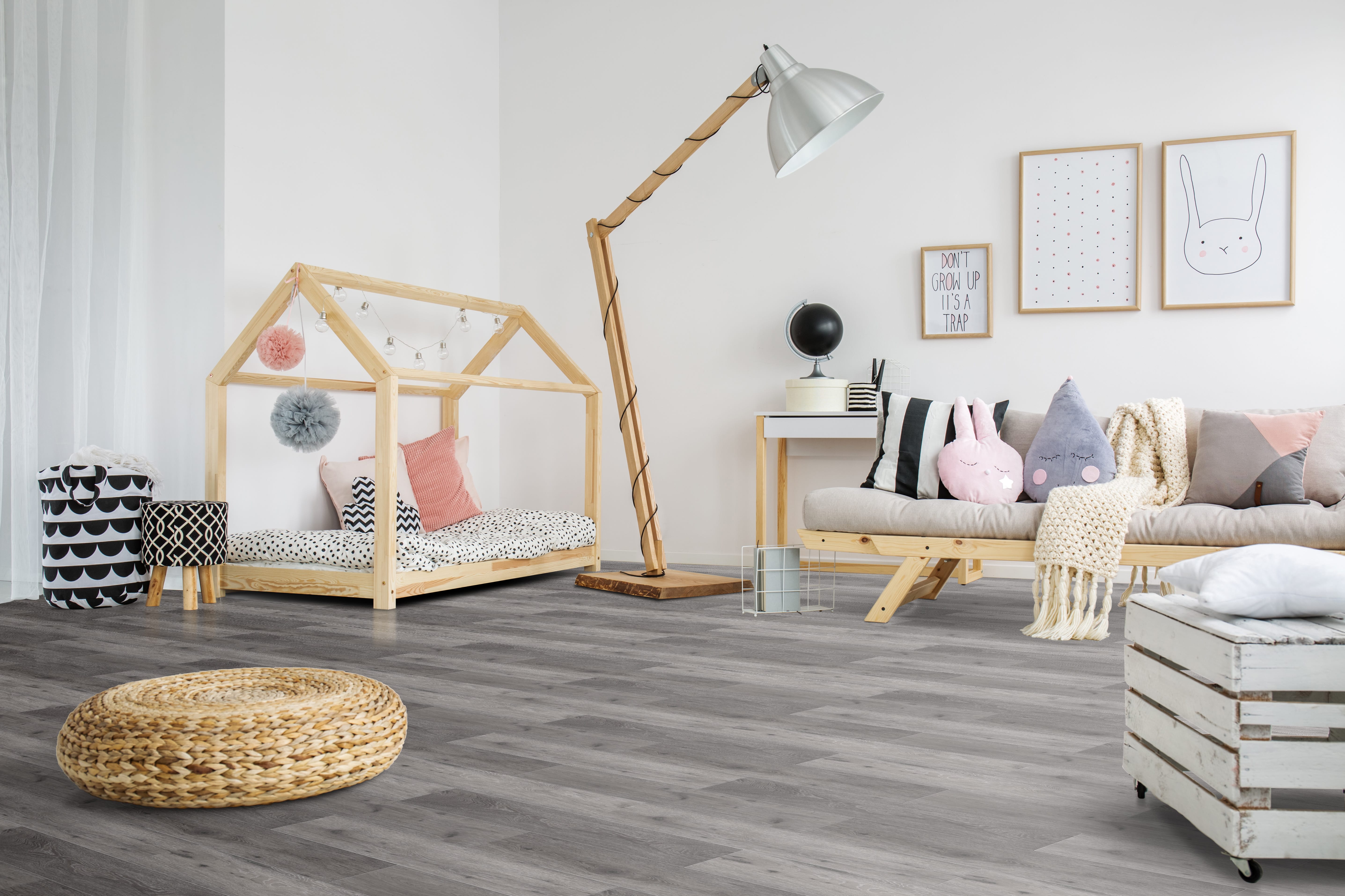 Light Gray — Family Room