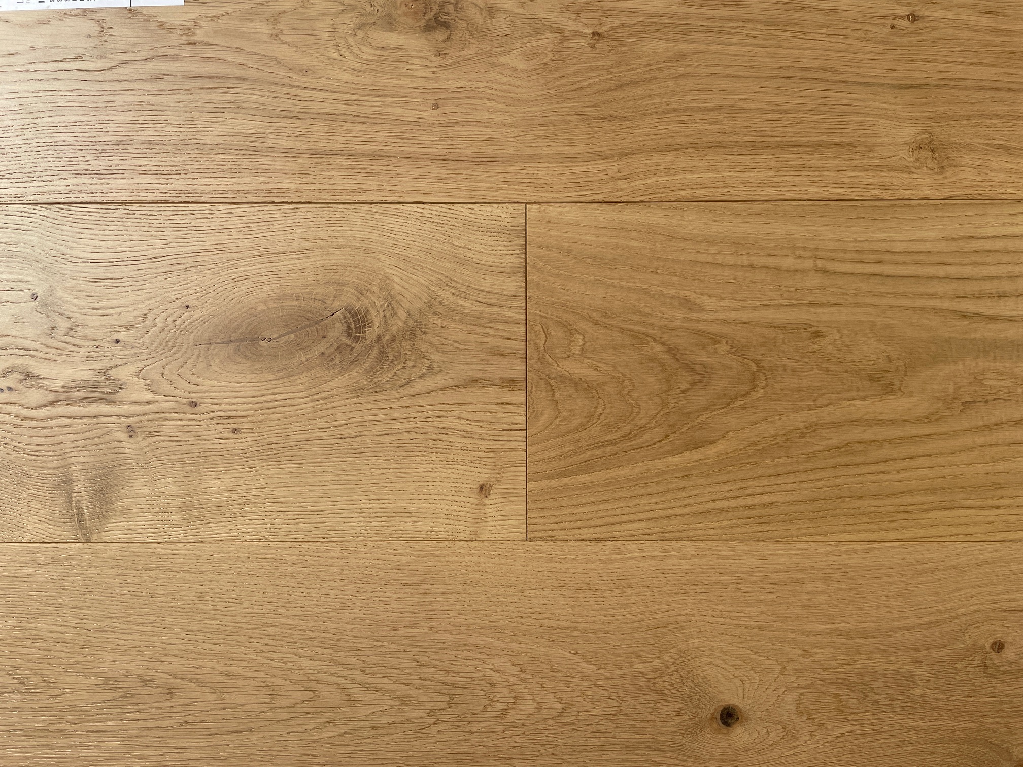 Linen Oak installed